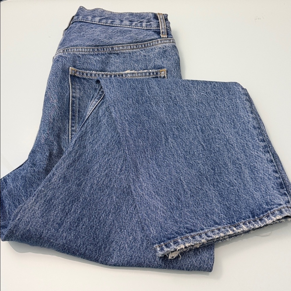 BDG Distressed Relaxed Straight Leg Jeans